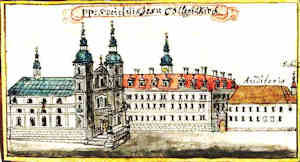 PP. Societatis Jesu Colleg. u. Kirch - Kolegium i kościół Jezuitów, widok ogólny